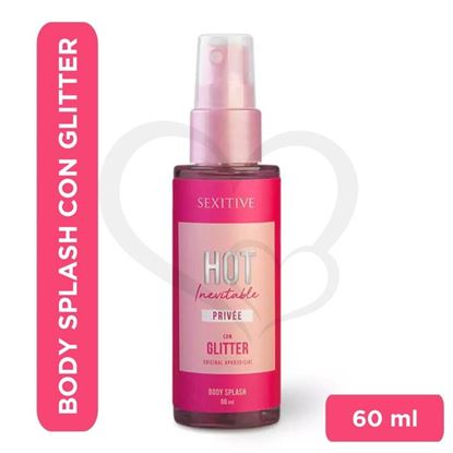 Body Spash Privee con glitter 60ml